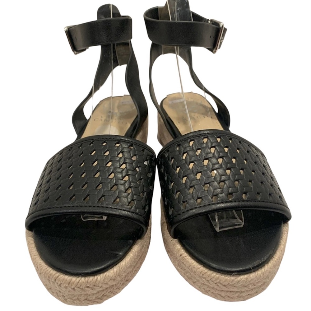 Vince Camuto Kovya Espadrille Sandal Black Women’s 8.5